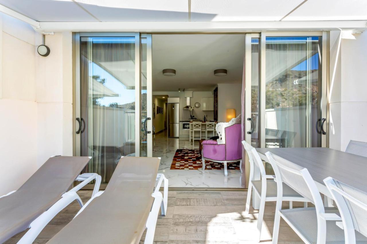 Ribera Del Puerto - Luxe Apartement With Great Terrace And Sea View Puerto De Mogan Eksteriør billede