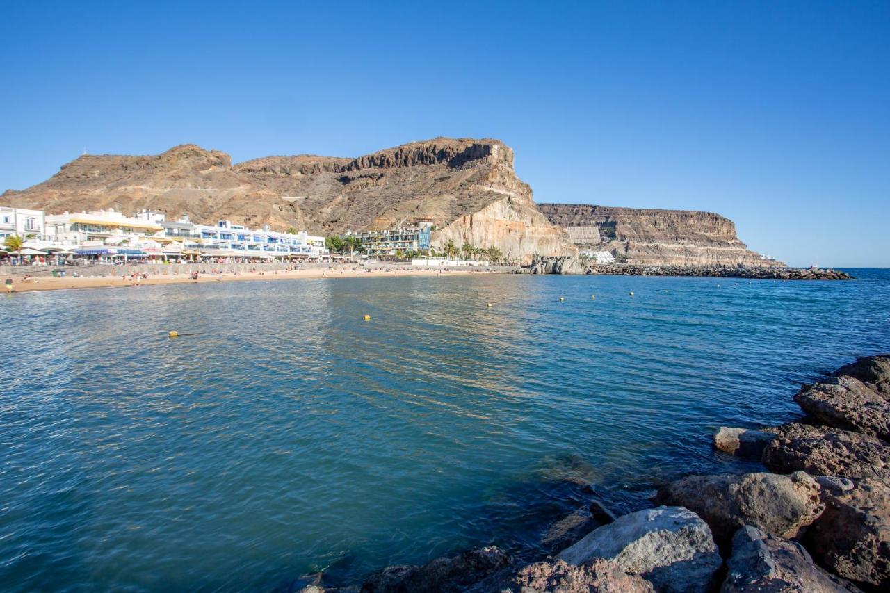 Ribera Del Puerto - Luxe Apartement With Great Terrace And Sea View Puerto De Mogan Eksteriør billede
