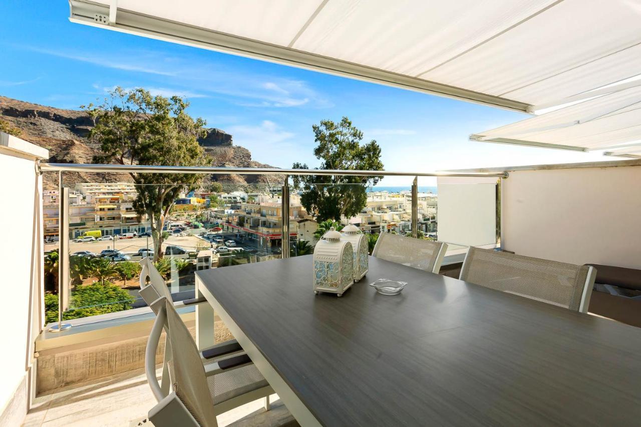 Ribera Del Puerto - Luxe Apartement With Great Terrace And Sea View Puerto De Mogan Eksteriør billede