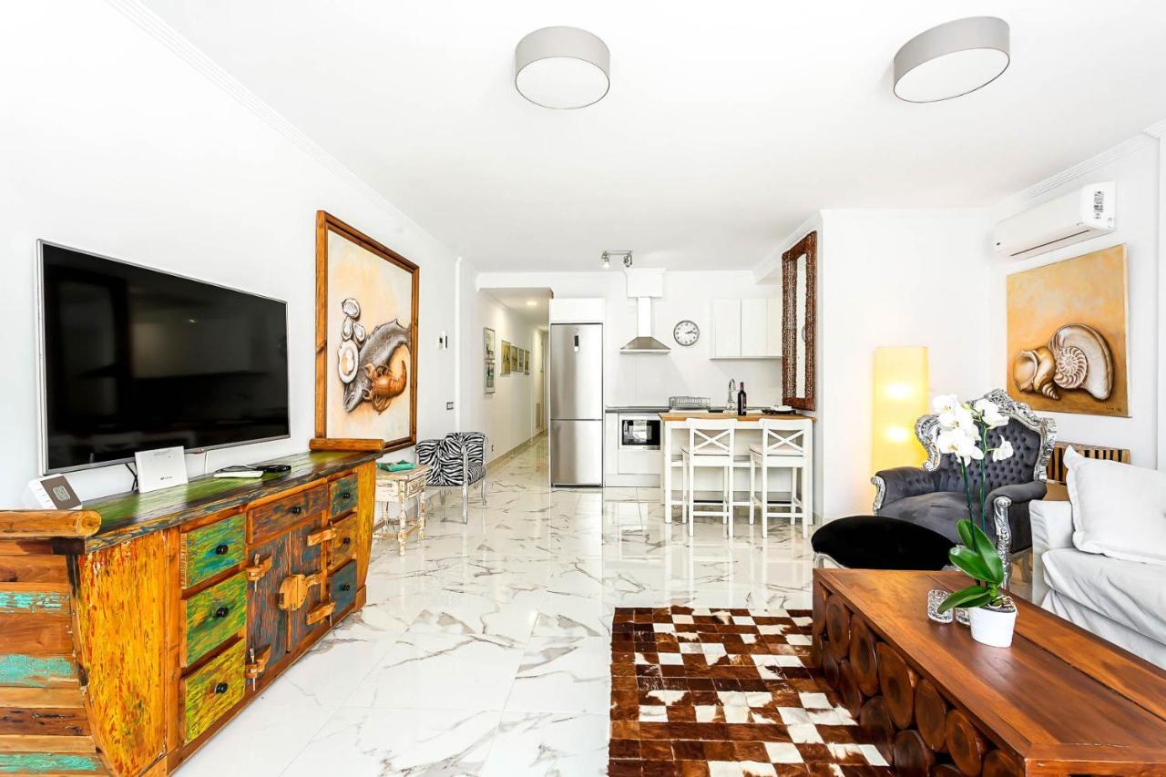 Ribera Del Puerto - Luxe Apartement With Great Terrace And Sea View Puerto De Mogan Eksteriør billede