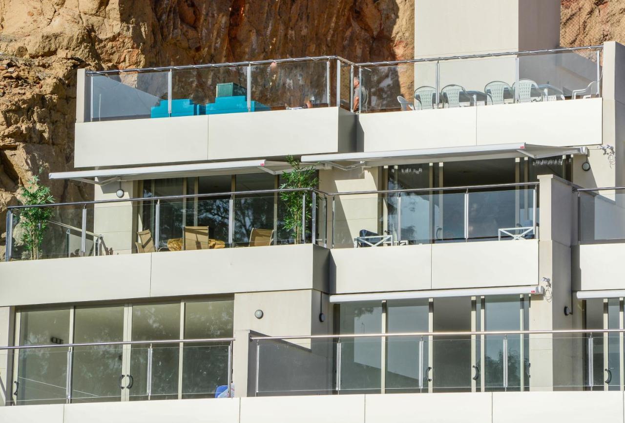 Ribera Del Puerto - Luxe Apartement With Great Terrace And Sea View Puerto De Mogan Eksteriør billede